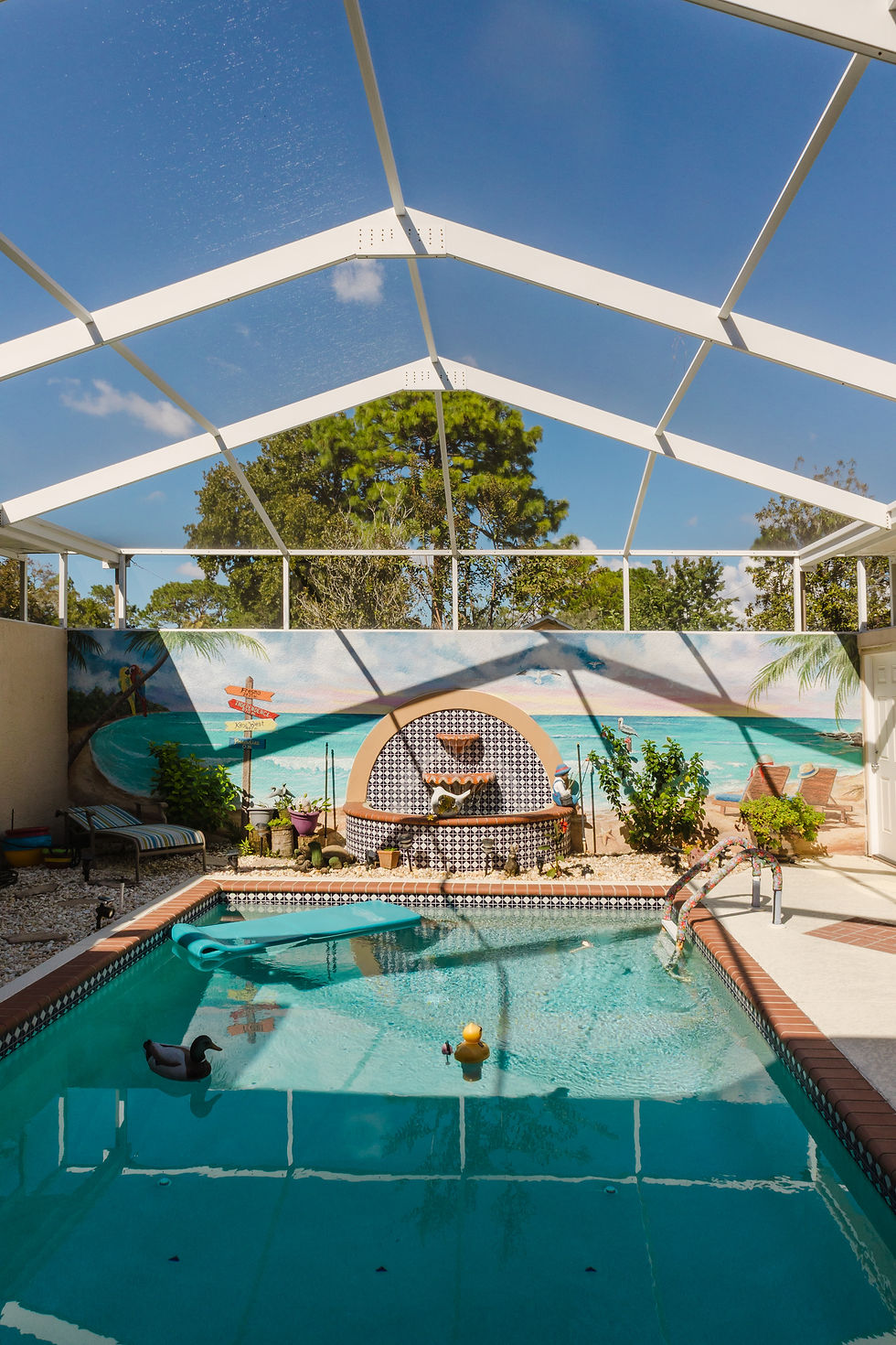 Professional exterior photography of a Hernando County home