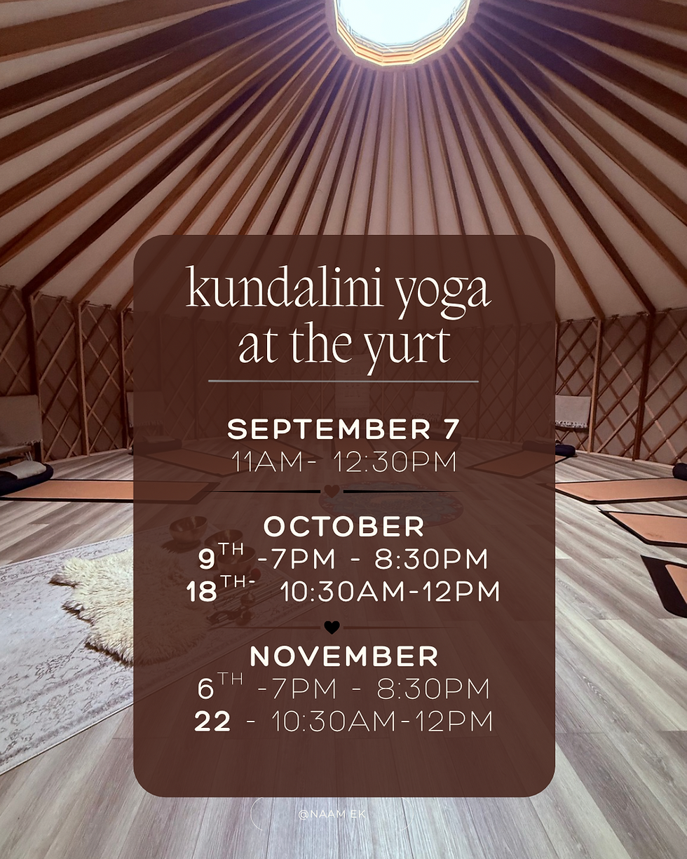October Kundalini Yoga