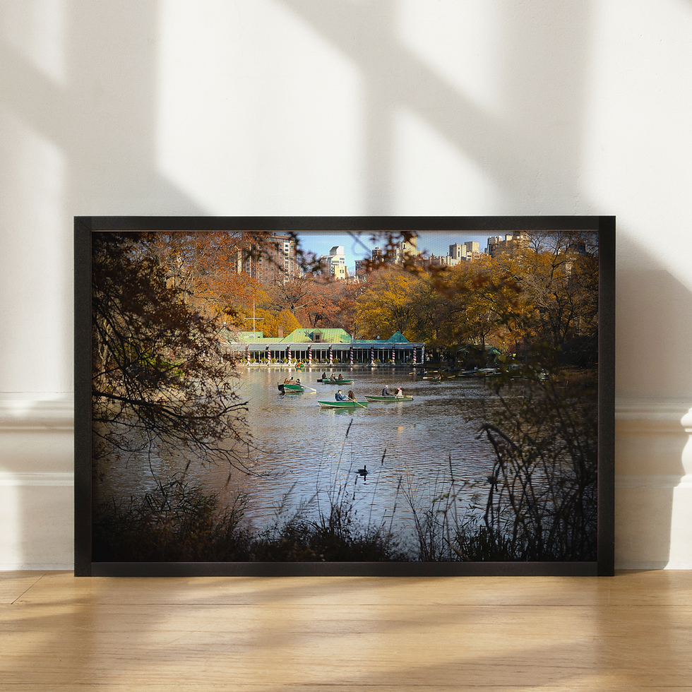 Central Park River Boats