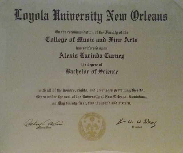 Loyola University New Orleans 2016