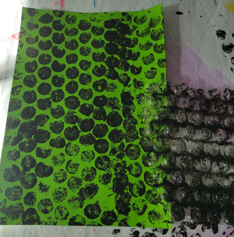 Bubble Wrap Stamp