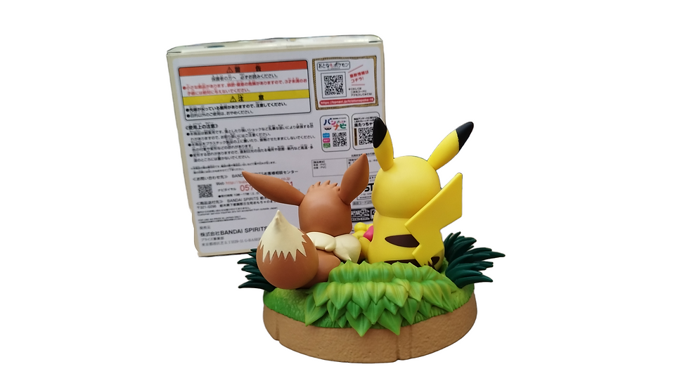 Miniature : Figurine Pikachu et Evoli