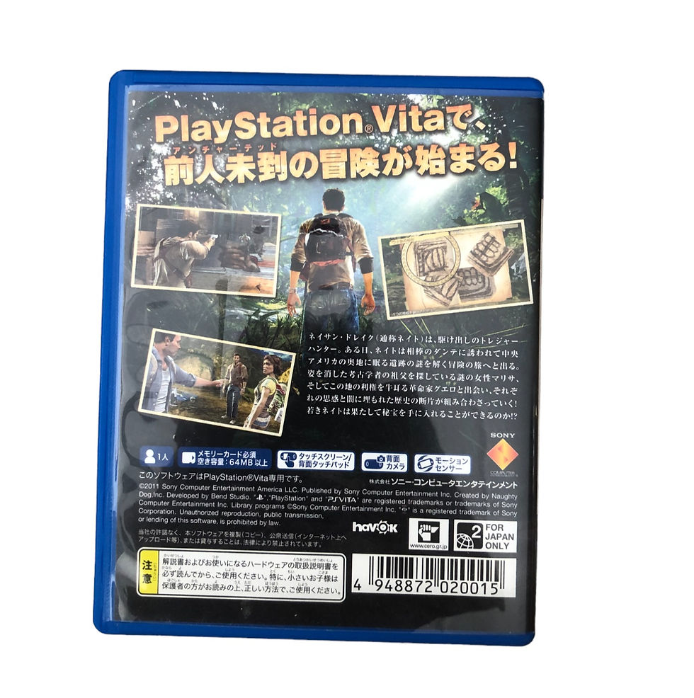 Miniature : Uncharted Golden Abyss (Japonais)