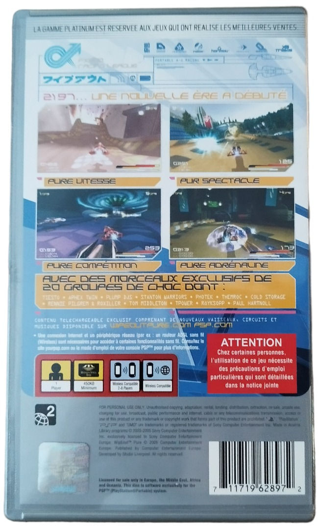 Miniature : PLATINUM : Wipeout Pure