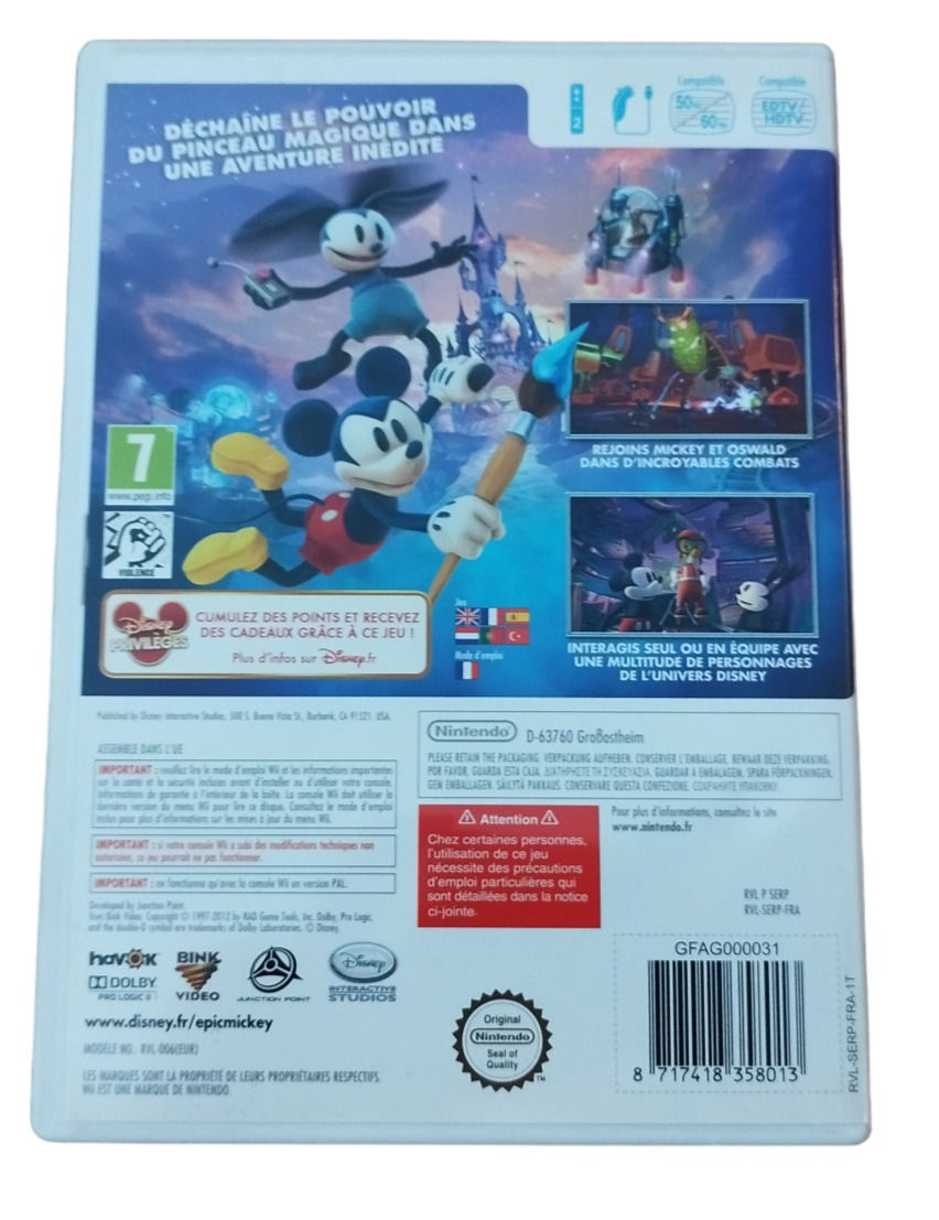 Miniature : Epic Mickey : Le Retour des Héros