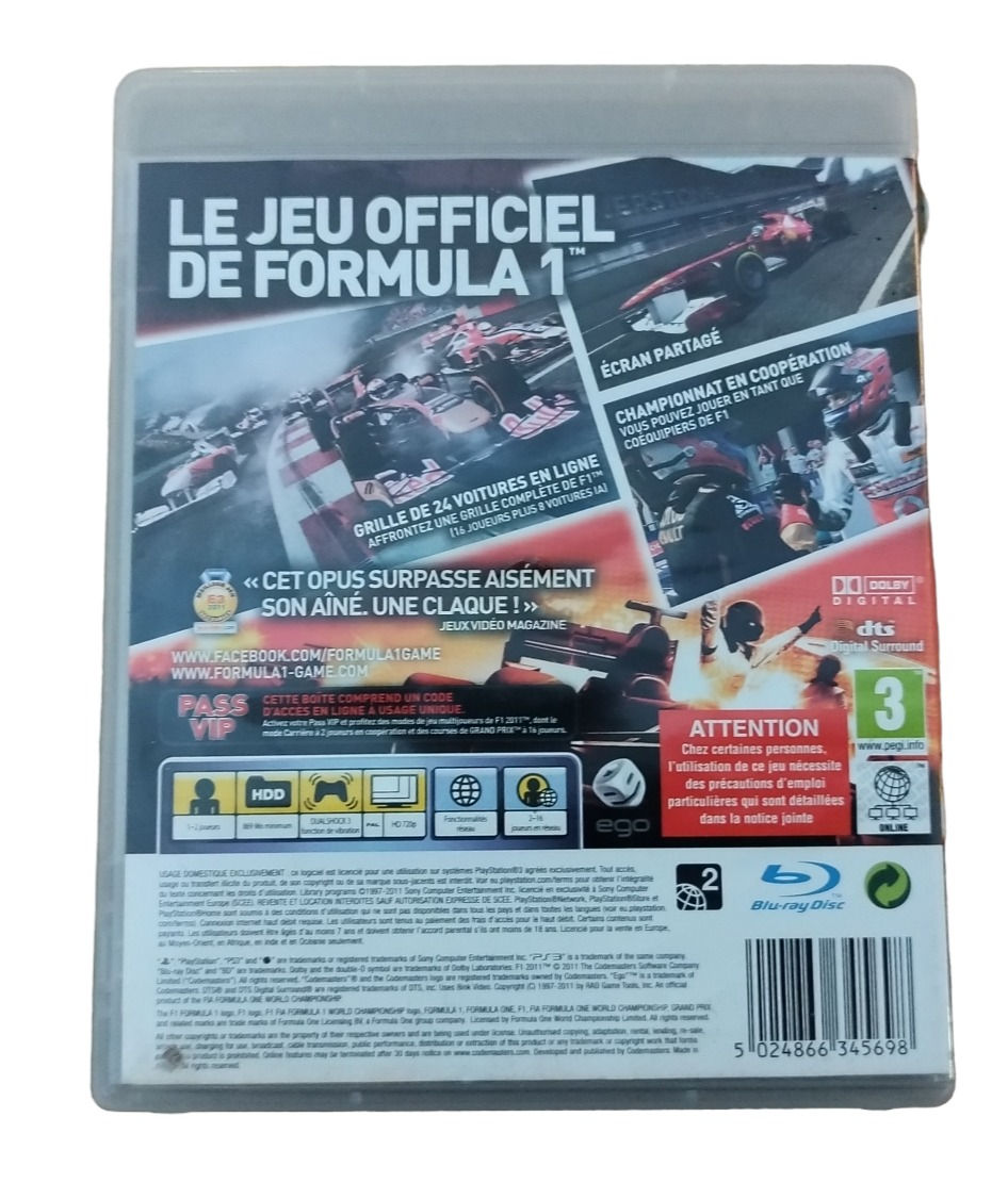 Miniature : F1 2011