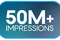 50M Impressions from another world media