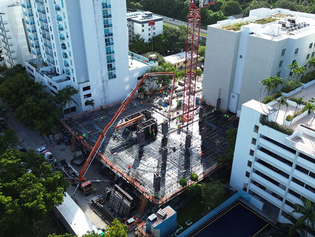 Parkside Residences Brickell Reaches Second-Floor Construction Milestone