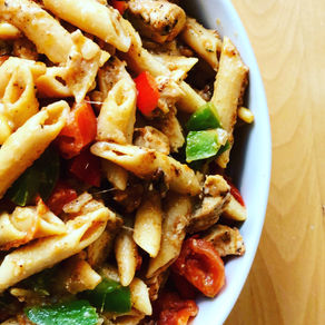 Garlic Parmesan Chik'in Penne