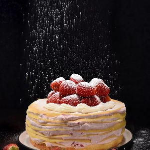 Delicious Strawberries and Cream Pavlova