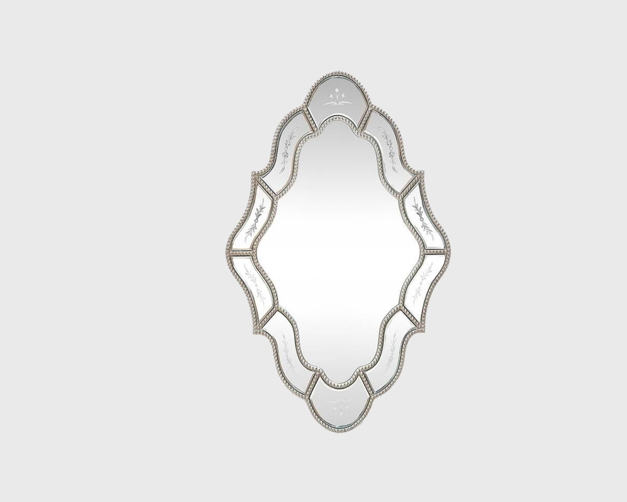 Silver Venetian Wall Mirror