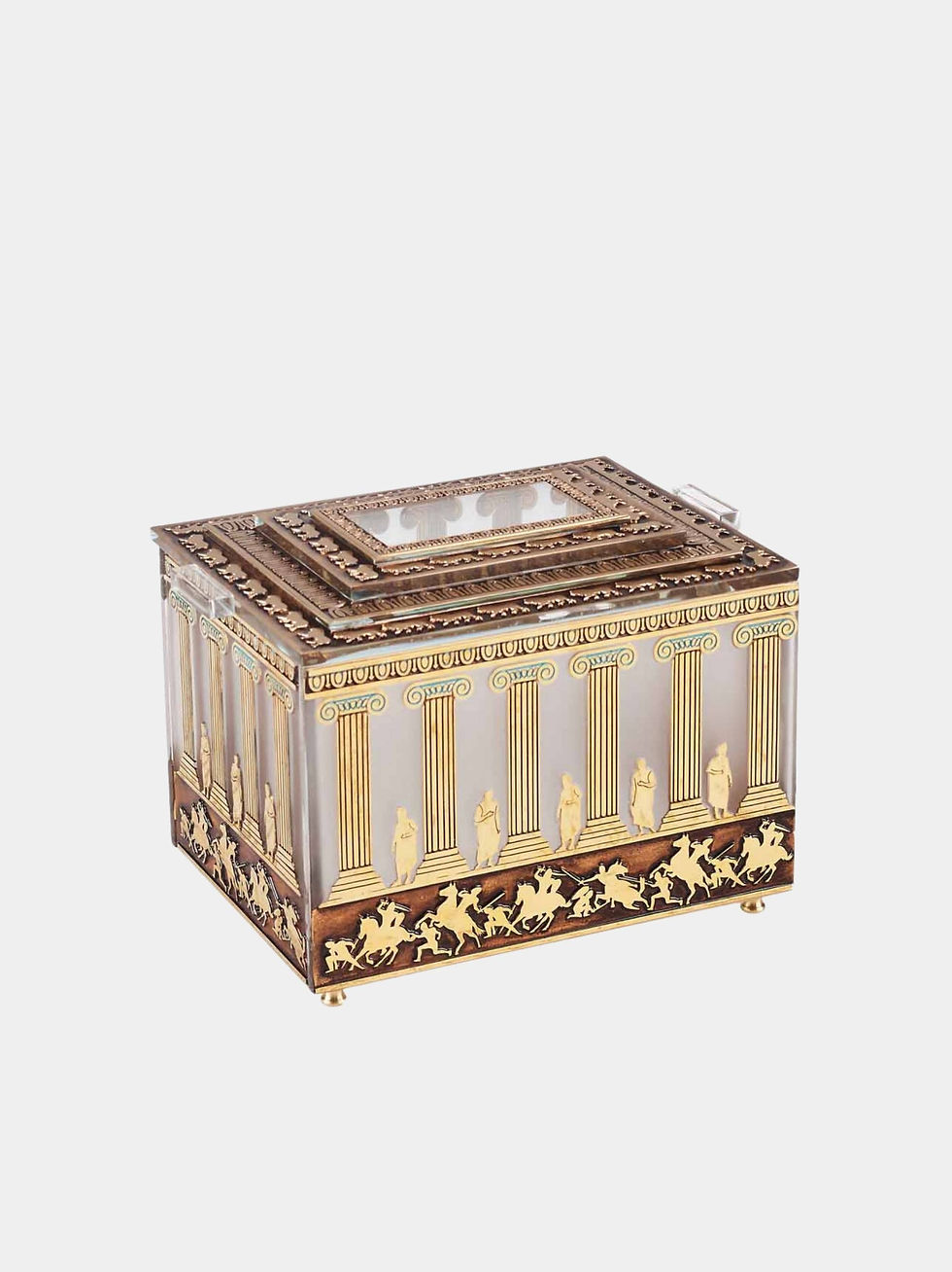 Handmade Mausoleum Glass Decorative Box