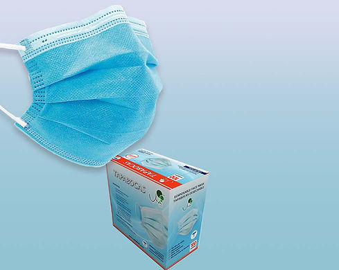 Tapabocas adulto 100 und con empaque individual