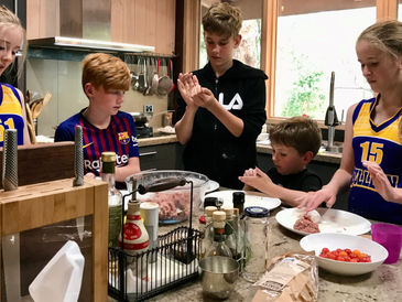 Watch and learn - teaching kids to cook