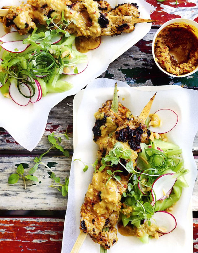 cucumber & radish salad