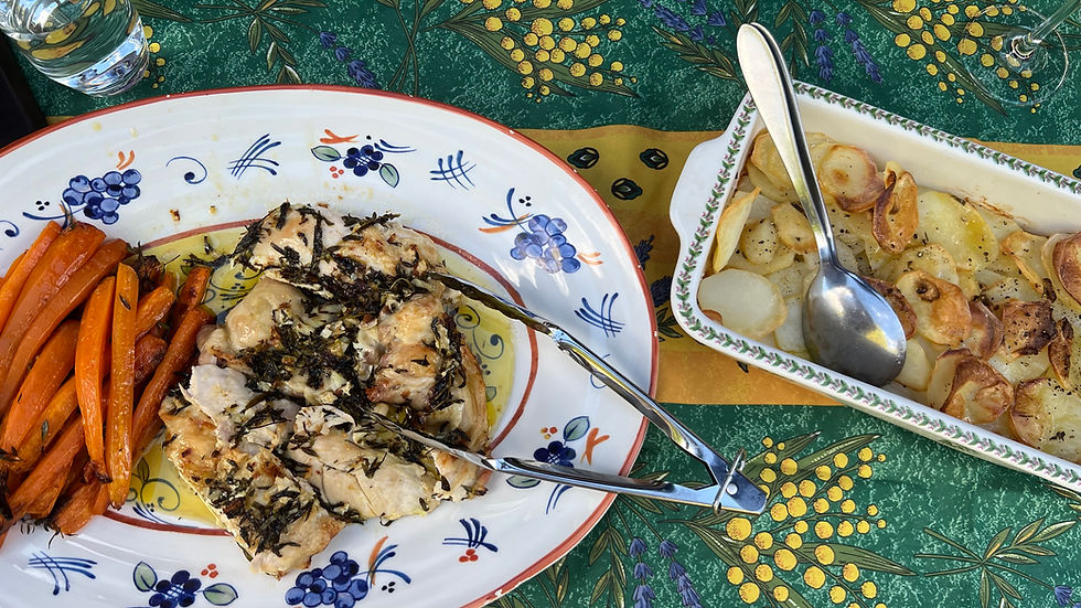 Memory rambles over lunch
