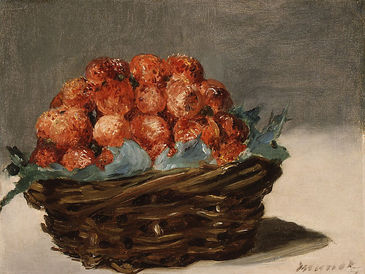 Strawberries - Manet, Renoir, Jane Grigson and Snow White