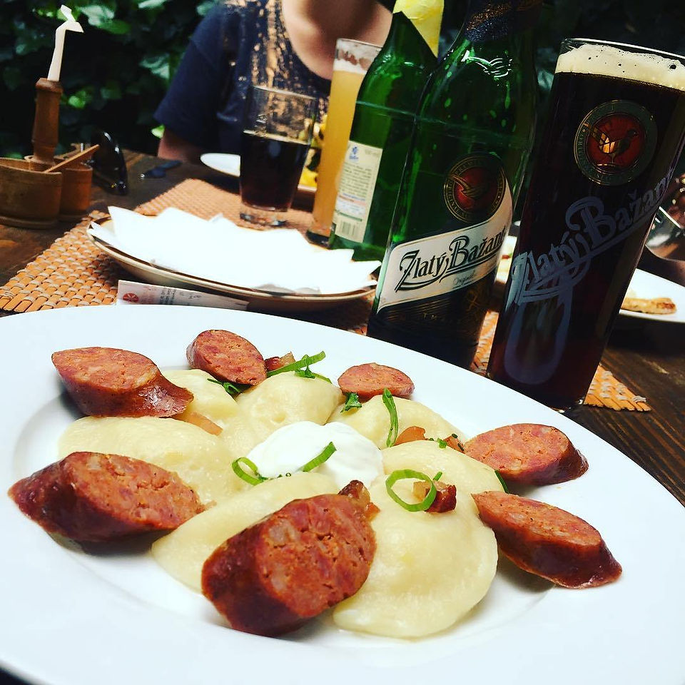 sausage-and-pierogi