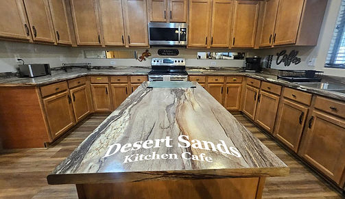 415 NEW Kitchen Whimsical DESERT SANDS KITCHEN CAFE LOGO STAR.jpg