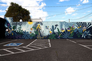 Full Frame of Mural - STG