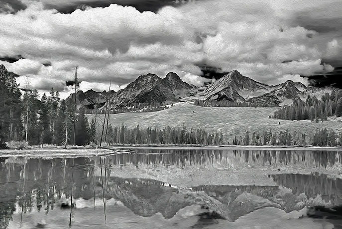 Little Redfish Lake_Sawtooths_AISharpen_LowRes_oil.jpg