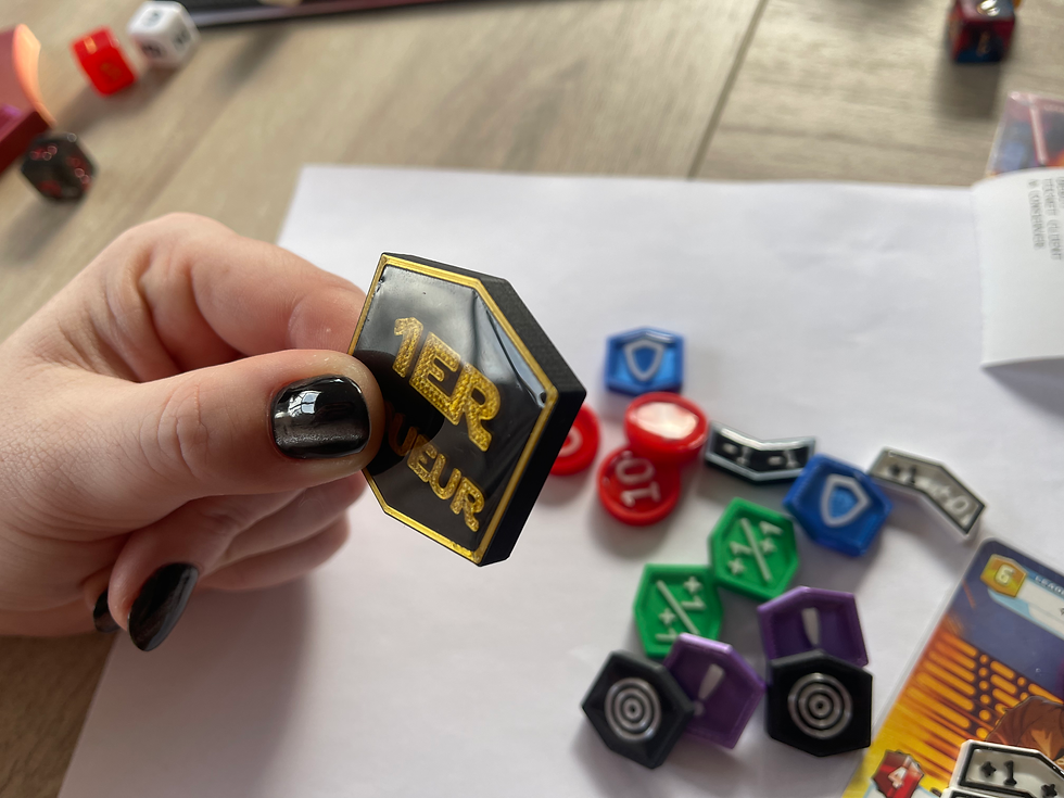 Miniature : TOKEN / 60 JETONS adaptés pour TCG "galactique"