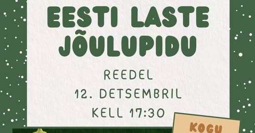 Peremaja laste jõulupidu 12.12.