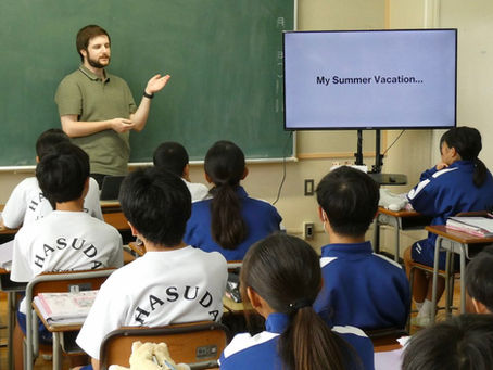 9月11日(金)  ピーター先生の夏休み
