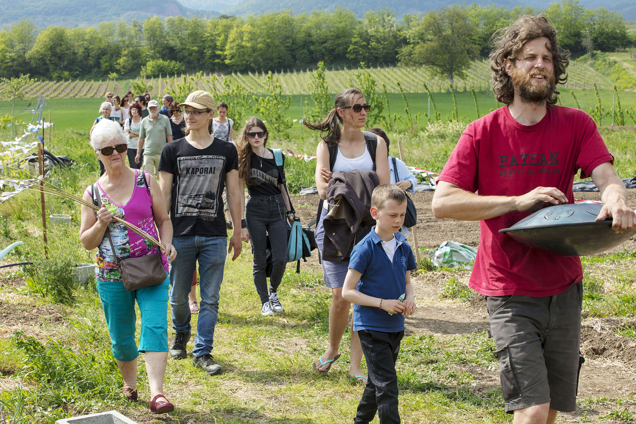 visite du jardin
