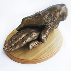 Anniversary hand casting
