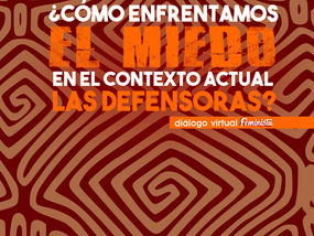 ¿Cómo enfrentamos el miedo en el contexto actual las defensoras?