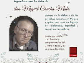 Agradecemos la vida de don Miguel Concha