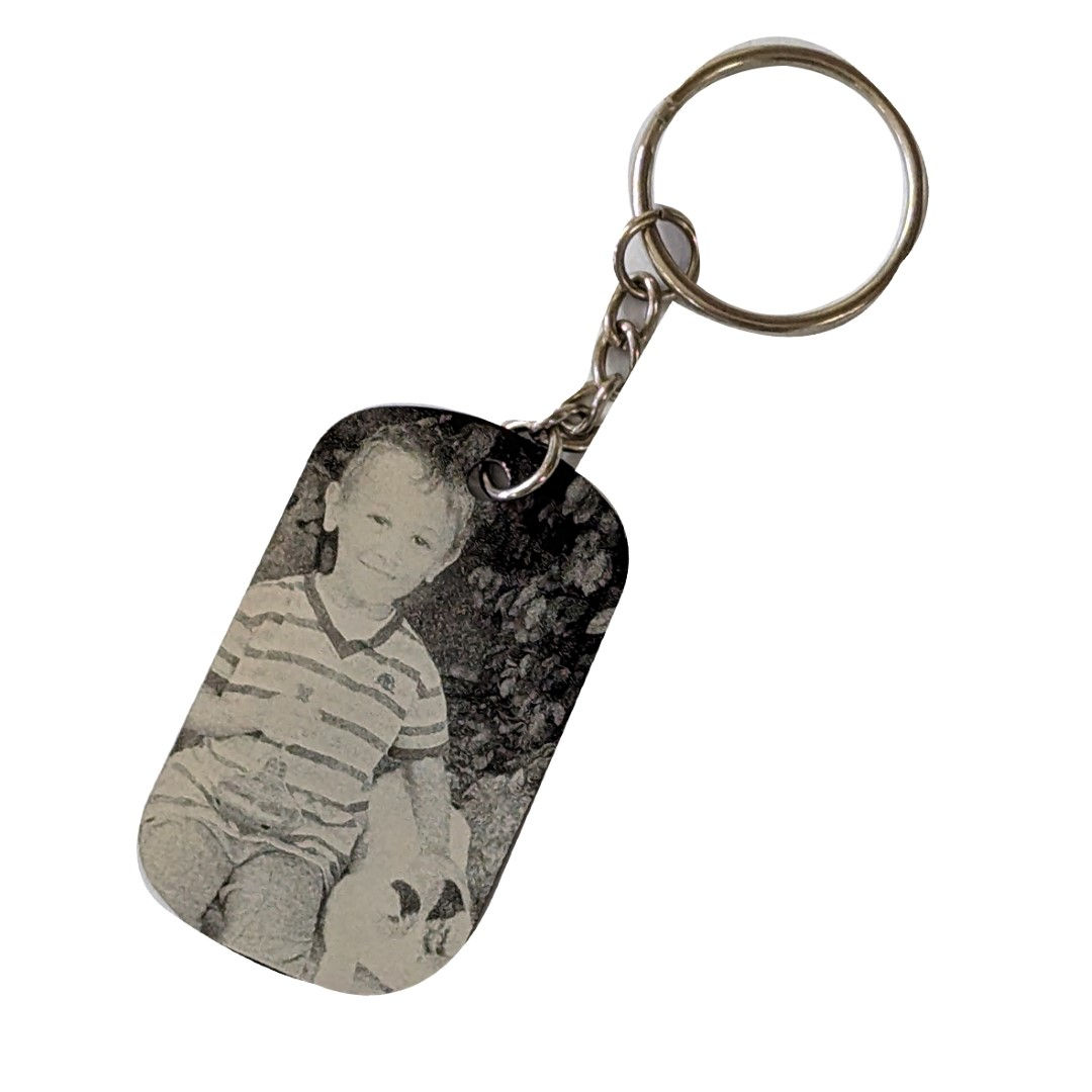 מחזיק מפתחות דיסקית שחורה