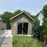 Pool House Front Lakeshore Ontario