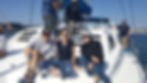 Catamaran sailing San Diego