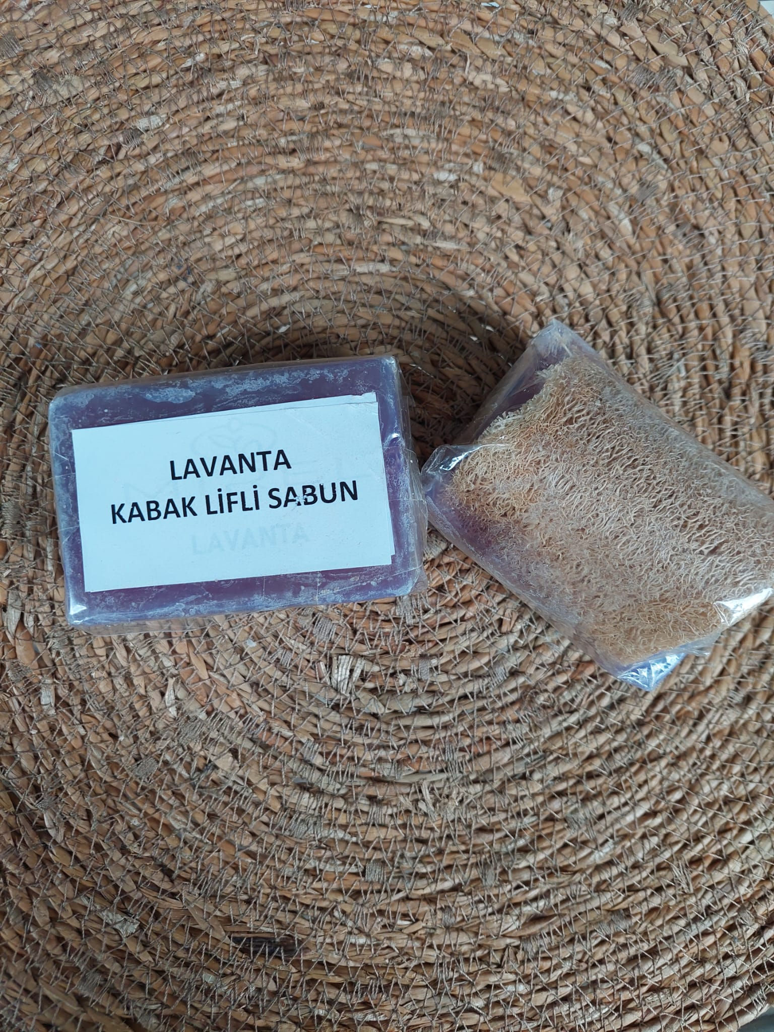 Lavanta Kabak Lifli Sabun