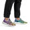 Thumbnail: Rainbow Black Peace Leopard Print Men's Mesh Knit Sneakers