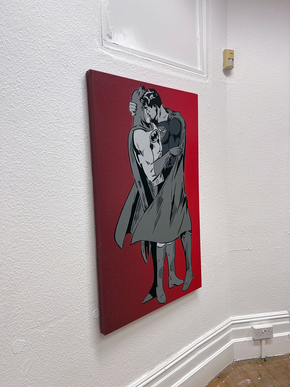Miniaturbild: BETWEEN THE CAPES RED / MONOCHROMATIC 48" X 30"