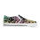 Thumbnail: Rainbow Black Peace Leopard Print Men's Rubber Slip On Shoes
