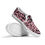 Thumbnail: Flamingo Black Peace Leopard Print Women's Rubber Slip On Shoes