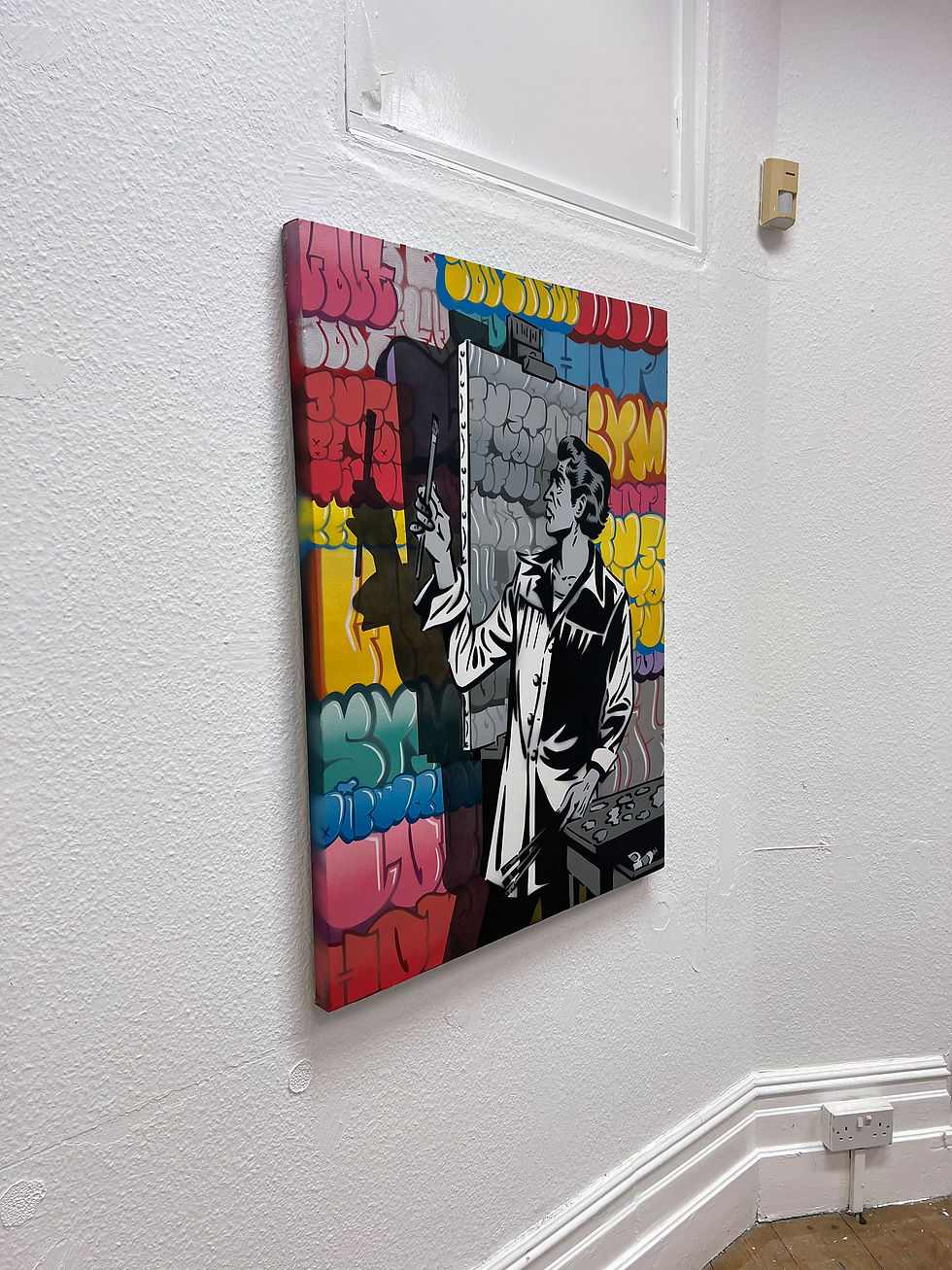 Прев'ю: GRAFFITI ARTIST 40" X 30"