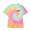 Thumbnail: Punk Scene Embroidered Tie-Dye Spiral Oversized T-Shirt 