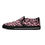 Thumbnail: Flamingo Black Peace Leopard Print Women's Rubber Slip On Shoes