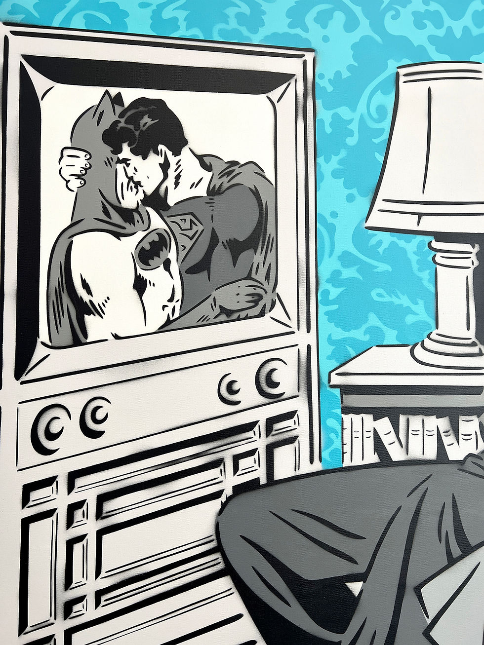Thumbnail: 48" x 36" Between The Capes Evening News
