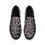 Thumbnail: Dusty Rose Black Peace Leopard Print Men's Rubber Slip On Shoes
