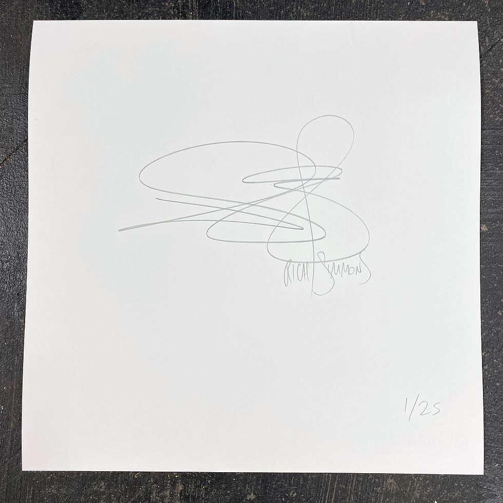 Miniaturbild: 44 CALIBER LOVE LETTER ROSA FOLIENDRUCK 29,7 x 29,7 cm