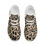Thumbnail: Camel Black Peace Leopard Print Men's Mesh Knit Sneakers