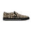 Thumbnail: Camel Black Peace Leopard Print Women's Rubber Slip On Shoes