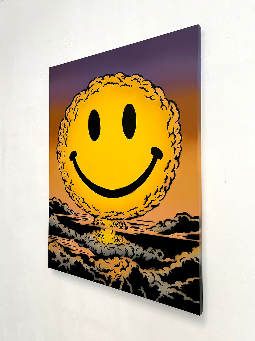 サムネイル： 40" x 30" ☺ Explosion Sunset
