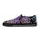 Thumbnail: Rainbow Black Peace Leopard Print Men's Rubber Slip On Shoes